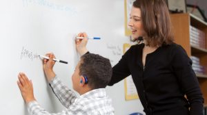 Teaching strategies for the hearing impaired children
